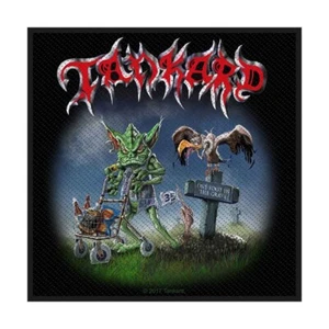 TANKARD Patch: ONE FOOT IN THE GRAVE: Official Merchandise metal fan gift £pb - Bild 1 von 11