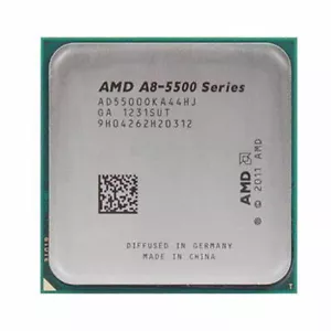 AMD A8-5500 CPU Quad core 4M 3.2 GHz AD5500OKA44HJ Socket FM2 Processors - Picture 1 of 1