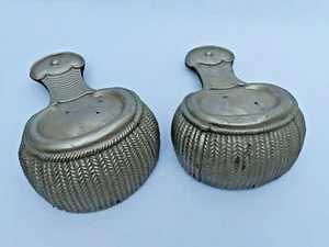 French Officer Cast Cavalry Dress Epaulettes, 19th Centuy Rare Unusual - Bild 1 von 7