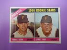 1966 Topps Baseball Frank Bork Jerry May Pirates Rc #123