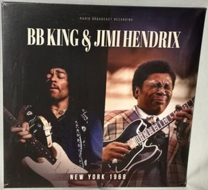 LP BB KING JIMI HENDRIX New York 1968 (WHITE Vinyl EEE 82238 2024) NEW MT SEALED - Picture 1 of 2