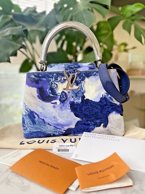 Bolso LOUIS VUITTON Arty Capucines MM X Donna Huanca - M59168 - RARO - #76/200 - Foto 1 de 4
