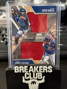 David Garcia/Ronald Guzman 2017 Panini Elite Edizione Extra FTSD-DR 41/125 Relic - Foto 1 di 2