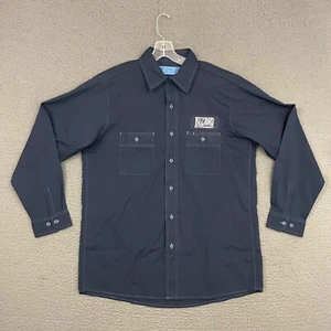 Cintas Shirt Mens Large Blue Blizzard Entertainment Employee Long Sleeve Gamer - Picture 1 of 8