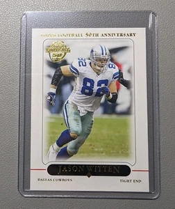 2005 Topps Football 50° anniversario oro Jason Witten Dallas Cowboys #61 - Foto 1 di 2