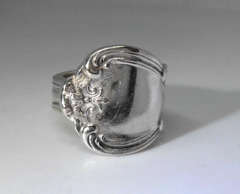 Rare Sterling Silver Spoon Ring Harry Gordner Shupp Jeweler C.1890 Wilkes-Barre Cover