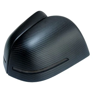 Tesla Model Y Matte Carbon Fiber Side Mirror covers with sequential lights - Picture 1 of 6