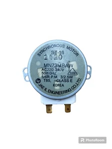 MOTORINO PIATTO GIREVOLE FORNO MICROONDE UNIVERSALE 3/2,5W 5/6 RPM - Imagen 1 de 4
