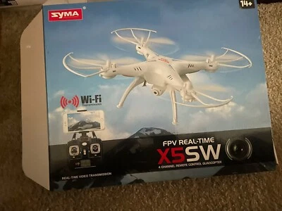 Syma X5SW RC Drone Cuadricóptero 4 Canales Drone Negro Foto 1 de 4