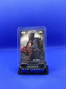 2022 Toppe Chrome Star Wars The Mandalorian Paz Vizsla Armored & Ready (Insert) - Picture 1 of 2