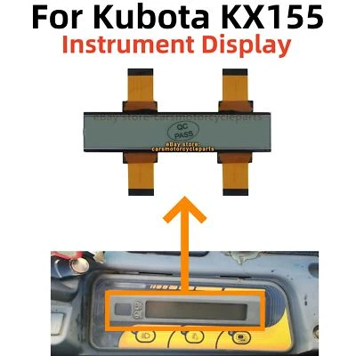 LCD Display For KUBOTA KX155 Mini Excavator Instrument Screen Repair Parts NEU - Bild 1 von 4