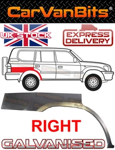 FÜR TOYOTA LAND CRUISER 5D J90 FJ90 96-02 RADLAUF REPARATUR KÖRPERVERKLEIDUNG RIGH - Bild 1 von 6