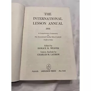 The International Lesson Annual 1968 - Imagen 1 de 6