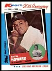 1982 Topps Kmart Elston Howard Baseball Cards #3