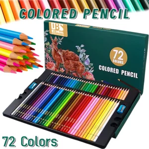 72 Farben Buntstifte Set Malstifte Farbstifte Zeichnen Zeichenstifte +2 Zubehör - Bild 1 von 15