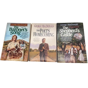 SHEPHERDS CASTLE, POETS HOMECOMIN, BARONETS SONG 3 BKS GEORGE MACDONALD - Picture 1 of 5