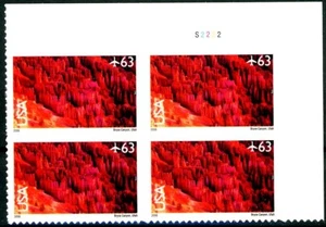 Bryce Canyon National Park Plate Block of 4 MNH Scott's C139 UR PL S22222 - Picture 1 of 2