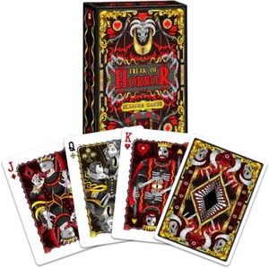 Horror Playing Cards Scary Spooky Board Game Poker Paper Card with Jokers - Picture 1 of 12