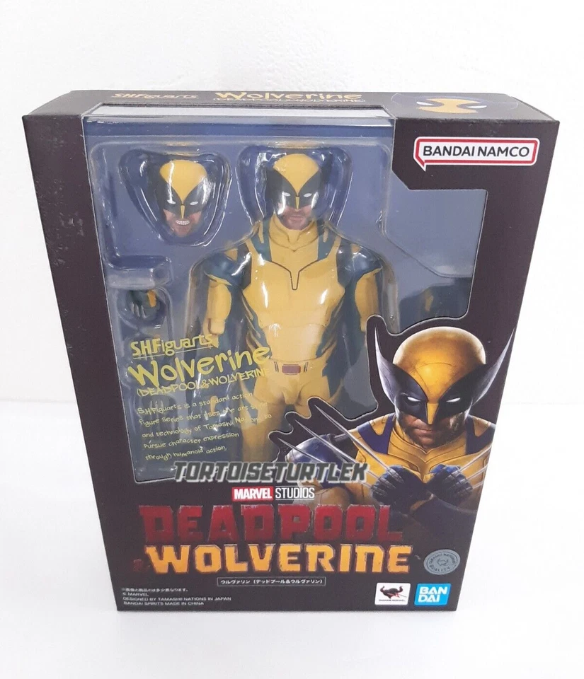 Bandai 66620 S.H.Figuarts Deadpool & Wolverine - Wolverine Action Figure