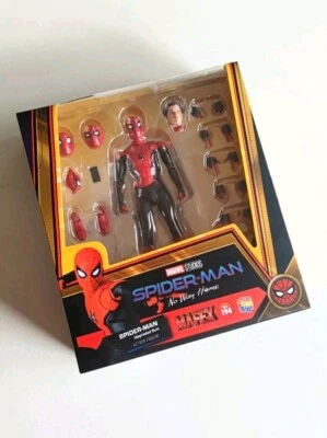 Traje mejorado Medicom MAFEX SPIDER-MAN No Way Home No. 194 VENDEDOR DE EE. UU. ¡Auténtico! Foto 1 de 4