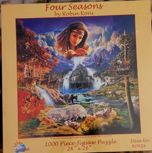 Sunsout Four Seasons Puzzle By Robin Koni - Picture 1 of 2