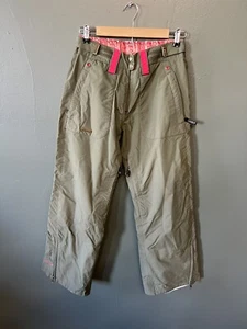 Scott Womens Green Freestyle Ski Snowboard pants Size Small - Picture 1 of 3
