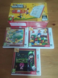 Nintendo 2DS New Super Mario Bros. 2 Special Edition. Consola blanca y roja. - Imagen 1 de 24