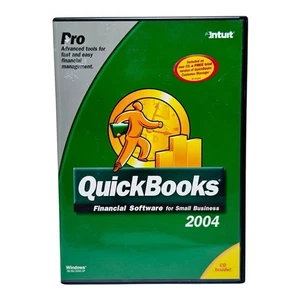 Quickbooks Pro 2004 Ver. 6.0 Financial Software MAC OS 9 OS X W/ Key - Picture 1 of 4