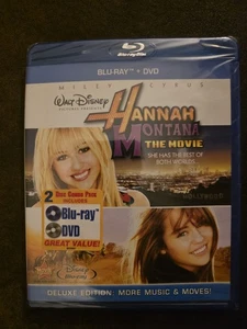 Hannah Montana The Movie (Blu-ray Disc, 2009, 3-Disc) NEW Miley Cyrus Disney - Picture 1 of 2