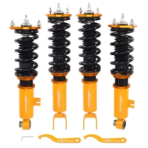 Adjustable Coilover Front Rear for Nissan 300ZX Z32 90-96 Lowering 25-75mm - Picture 1 of 21