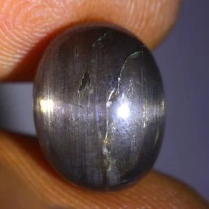 5.86 Cts_Antique Gem_100% Natural Unheated Rainbow Rutile Scapolite Cat's Eye - Bild 1 von 3