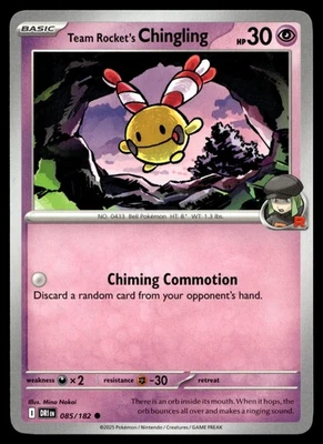 Team Rocket's Chingling 085/182 SV10: Destined Rivals - Image 1 of 2