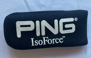 Cubierta de cabeza negra para putter Ping IsoForce - Imagen 1 de 4