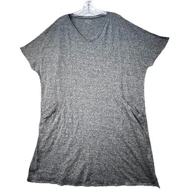 Eileen Fisher Shirt Dress Organic Cotton & Hemp Women’s SZ Large Slouchy - Image 1 of 4