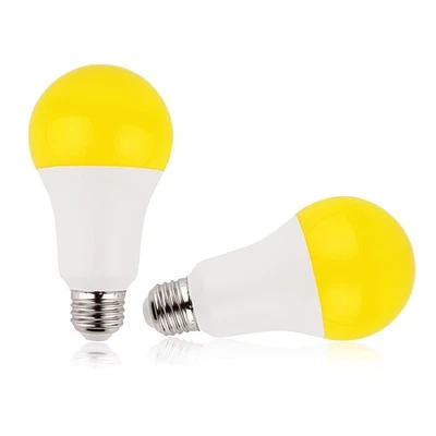 Bombilla LED Amarilla Ámbar - A21 E26 Base Media 15W (100W Equivalente) 1500Lm... Foto 1 de 4