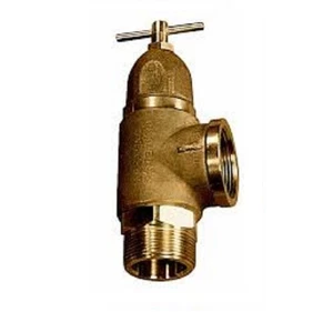 Überdruck/Regulier Messing Ventil 1" Einlass & Auslass mit 150 PSI Bereich - Bild 1 von 2