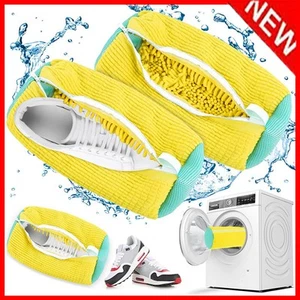 2 Stück Schuhwaschbeutel Waschmaschine Schuhbeutel,Waschbeutel Schuhe Wäschesack - Bild 1 von 22