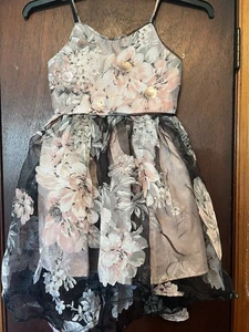 Pink& Violet Girls Dress Size 8 - Picture 1 of 3