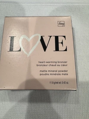 Avon fmg Colors of LOVE Heart-Warming Bronzer Matte MINERAL POWDER ~ SUNSET KISS - Image 1 of 3