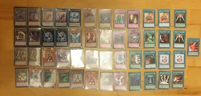 Yugioh Yu-Gi-Oh Grenosaurus Deck Core Spells Traps Monsters used sleeved mix lot - Photo 1/4