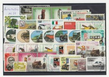 Lotto 35 Francobolli Tematica Auto Automobili Q1216