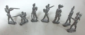 7 METALL SOLDATEN UNBEMALT - Bild 1 von 3