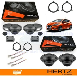 Hertz CK165 + CPX165 Casse Altoparlanti Ant + Post NISSAN MICRA K14 dal 2017> - Foto 1 di 12
