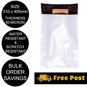 Poly Mailer 310x405mm Courier Bag Plastic Self Sealing Shipping Mailing Satchel - Picture 1 of 4