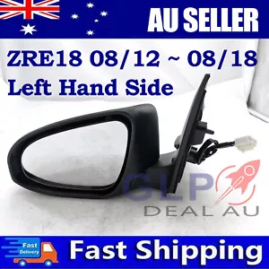 LH Left Door Mirror for Toyota Corolla ZRE182 Hatch 2012-2018 - Picture 1 of 8