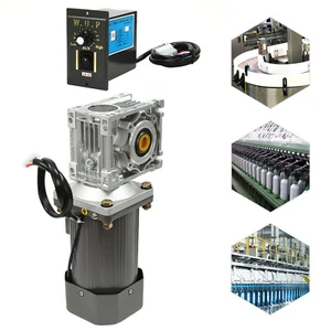 220V Schneckengetriebemotor mit Drehzahlregler Leistungsstarker Elektromotor NEU - Bild 1 von 15