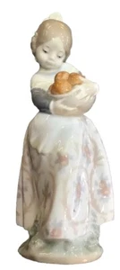 RETIRED LLADRO “Valencia Girl” #4841 SPAIN PORCELAIN HISTORICAL FIGURINE Signed - Picture 1 of 8