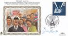 1995 VE Day - Benham Small Silk - Signed Bill Pertwee