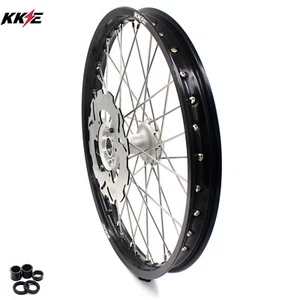KKE 1.6*21" Cast Front Wheel Rim Fit Honda CRF250R CRF450R 2015-2025 Silver Hub - Picture 1 of 6