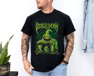Oogie Boogie Graphic T Shirt Men's M Short Sleeve New Black Boogie Man - Picture 1 of 2
